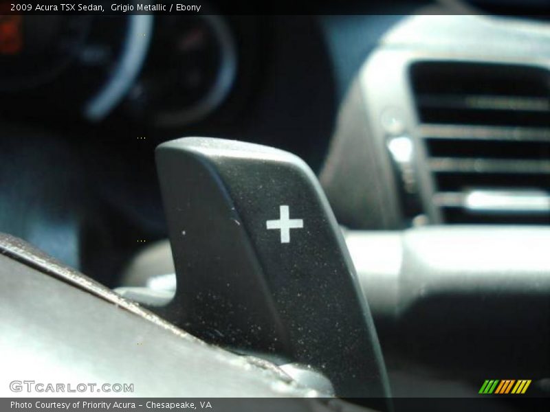 Grigio Metallic / Ebony 2009 Acura TSX Sedan