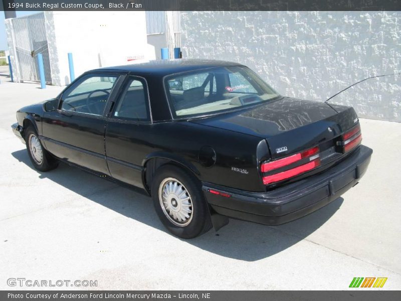 Black / Tan 1994 Buick Regal Custom Coupe