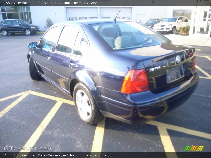 Atlantic Blue Mica / Grey 1999 Volkswagen Jetta GLS Sedan