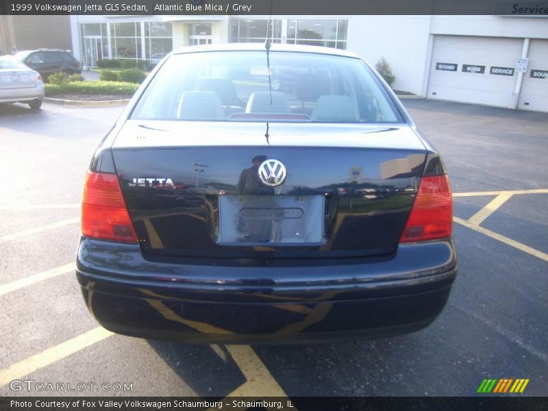 Atlantic Blue Mica / Grey 1999 Volkswagen Jetta GLS Sedan