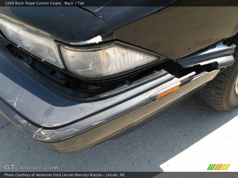 Black / Tan 1994 Buick Regal Custom Coupe