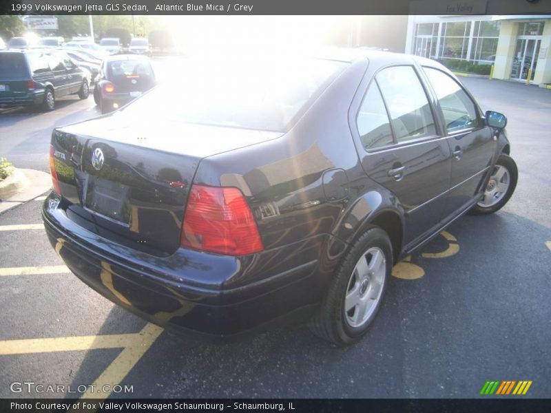 Atlantic Blue Mica / Grey 1999 Volkswagen Jetta GLS Sedan
