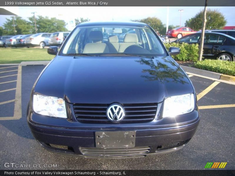 Atlantic Blue Mica / Grey 1999 Volkswagen Jetta GLS Sedan