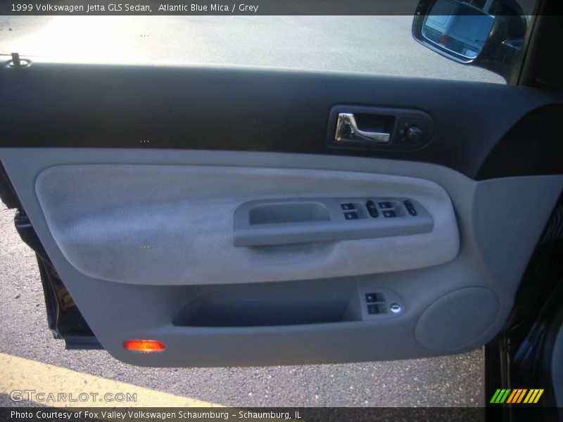 Atlantic Blue Mica / Grey 1999 Volkswagen Jetta GLS Sedan