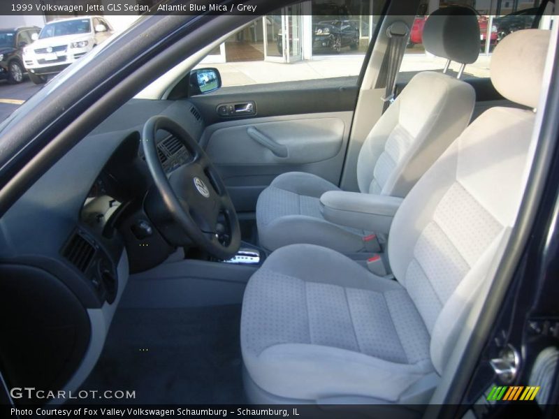 Atlantic Blue Mica / Grey 1999 Volkswagen Jetta GLS Sedan