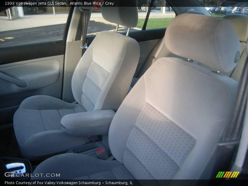 Atlantic Blue Mica / Grey 1999 Volkswagen Jetta GLS Sedan