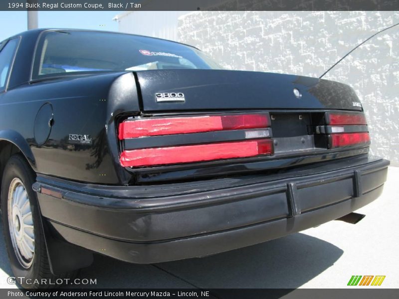 Black / Tan 1994 Buick Regal Custom Coupe