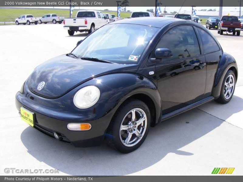 Black / Grey 2000 Volkswagen New Beetle GLS Coupe