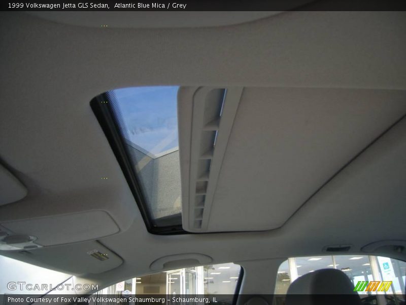 Atlantic Blue Mica / Grey 1999 Volkswagen Jetta GLS Sedan