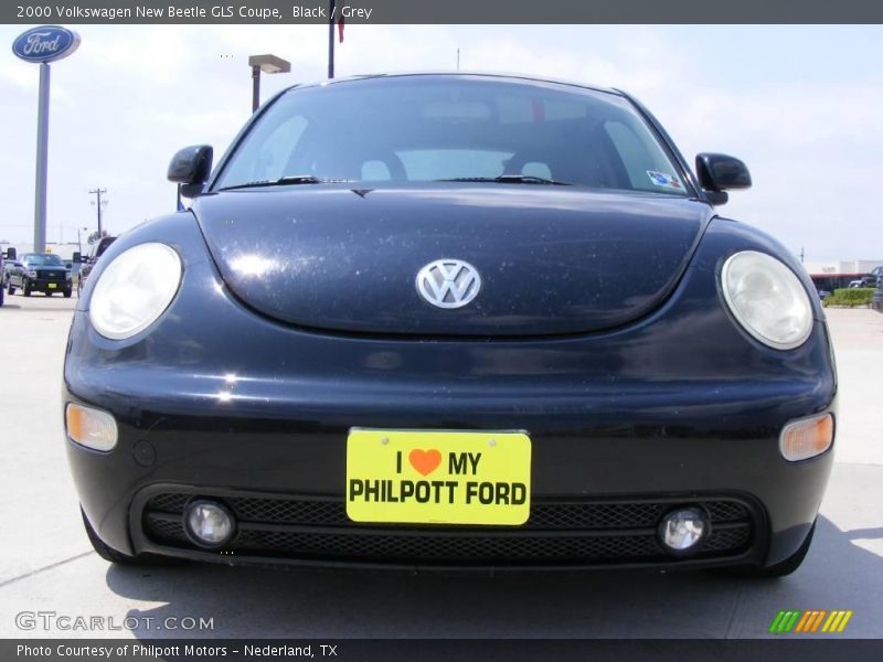 Black / Grey 2000 Volkswagen New Beetle GLS Coupe
