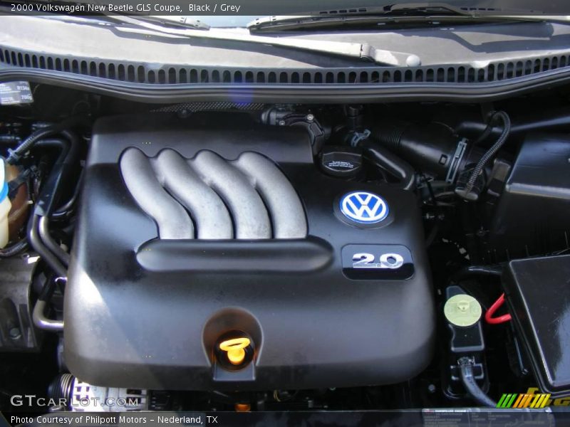Black / Grey 2000 Volkswagen New Beetle GLS Coupe
