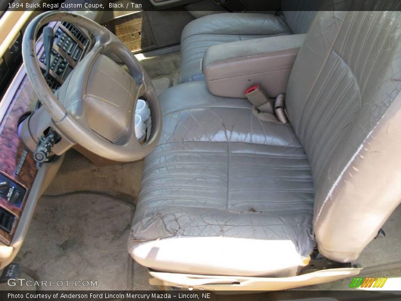 Black / Tan 1994 Buick Regal Custom Coupe