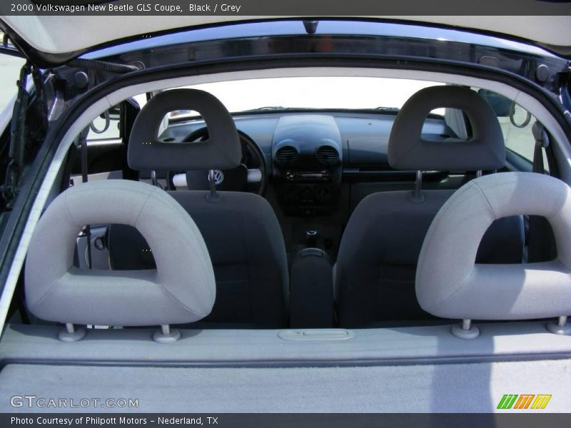 Black / Grey 2000 Volkswagen New Beetle GLS Coupe