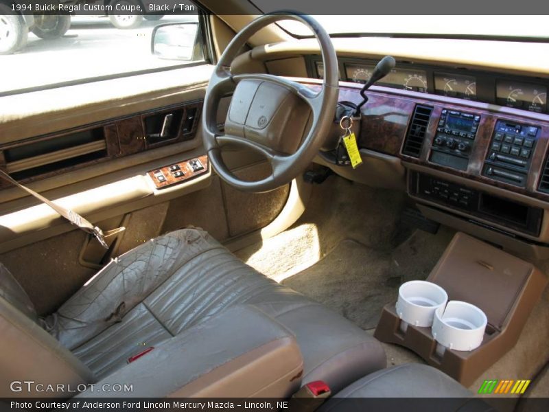 Black / Tan 1994 Buick Regal Custom Coupe