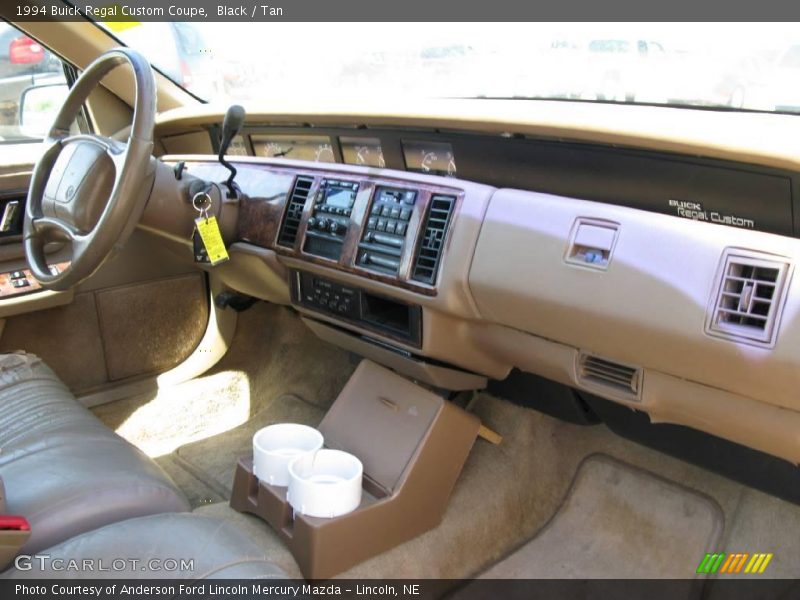 Black / Tan 1994 Buick Regal Custom Coupe