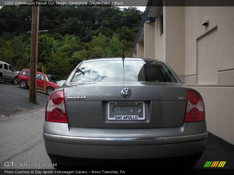 Silverstone Grey Metallic / Black 2003 Volkswagen Passat GLX Sedan