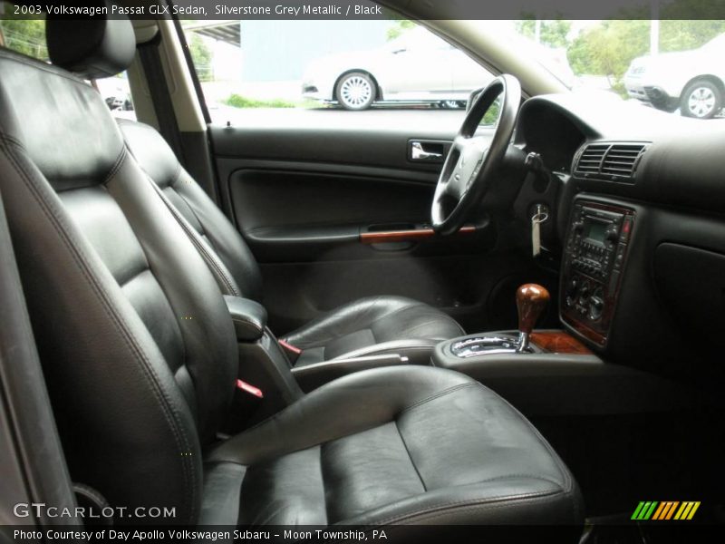Silverstone Grey Metallic / Black 2003 Volkswagen Passat GLX Sedan