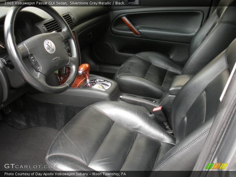 Silverstone Grey Metallic / Black 2003 Volkswagen Passat GLX Sedan