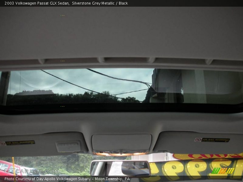 Silverstone Grey Metallic / Black 2003 Volkswagen Passat GLX Sedan