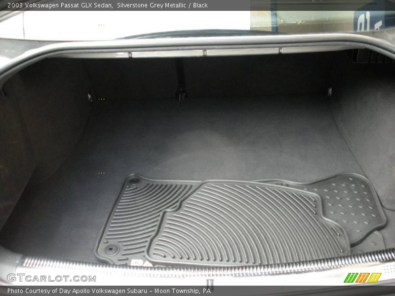 Silverstone Grey Metallic / Black 2003 Volkswagen Passat GLX Sedan