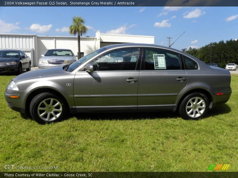 Stonehenge Grey Metallic / Anthracite 2004 Volkswagen Passat GLS Sedan