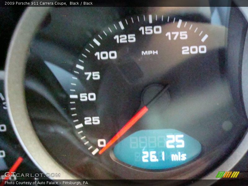 Black / Black 2009 Porsche 911 Carrera Coupe