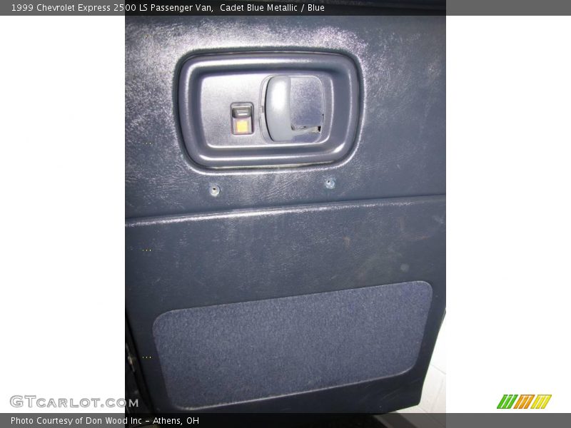 Cadet Blue Metallic / Blue 1999 Chevrolet Express 2500 LS Passenger Van