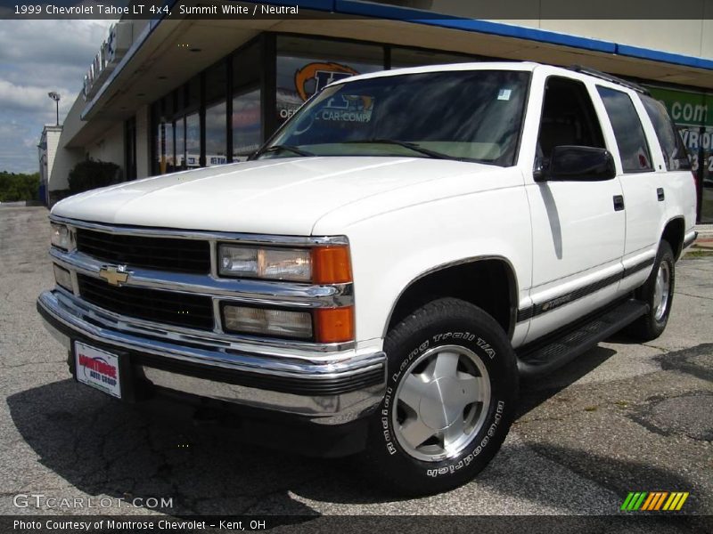 Summit White / Neutral 1999 Chevrolet Tahoe LT 4x4