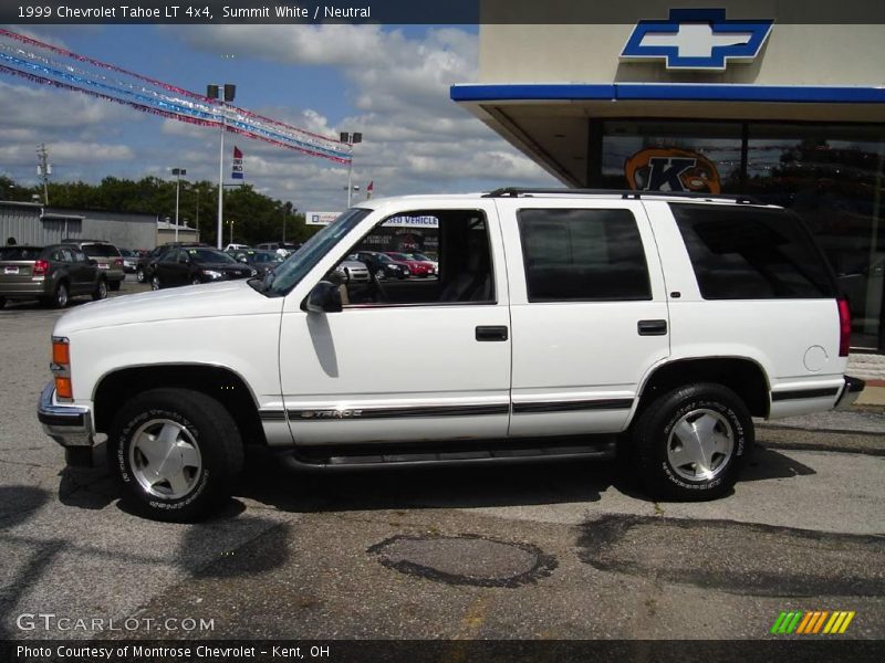 Summit White / Neutral 1999 Chevrolet Tahoe LT 4x4