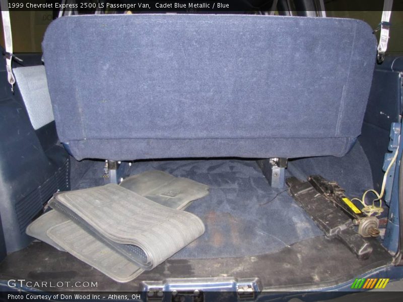 Cadet Blue Metallic / Blue 1999 Chevrolet Express 2500 LS Passenger Van