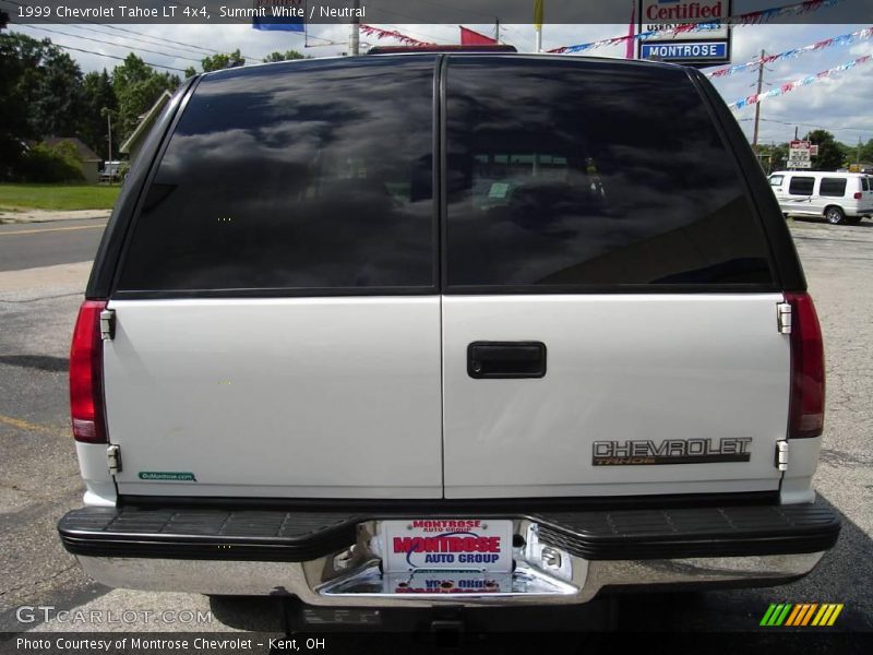 Summit White / Neutral 1999 Chevrolet Tahoe LT 4x4