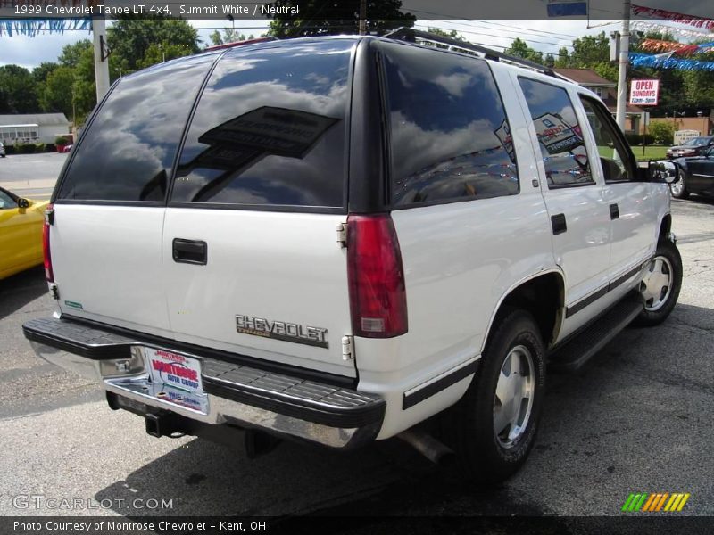 Summit White / Neutral 1999 Chevrolet Tahoe LT 4x4
