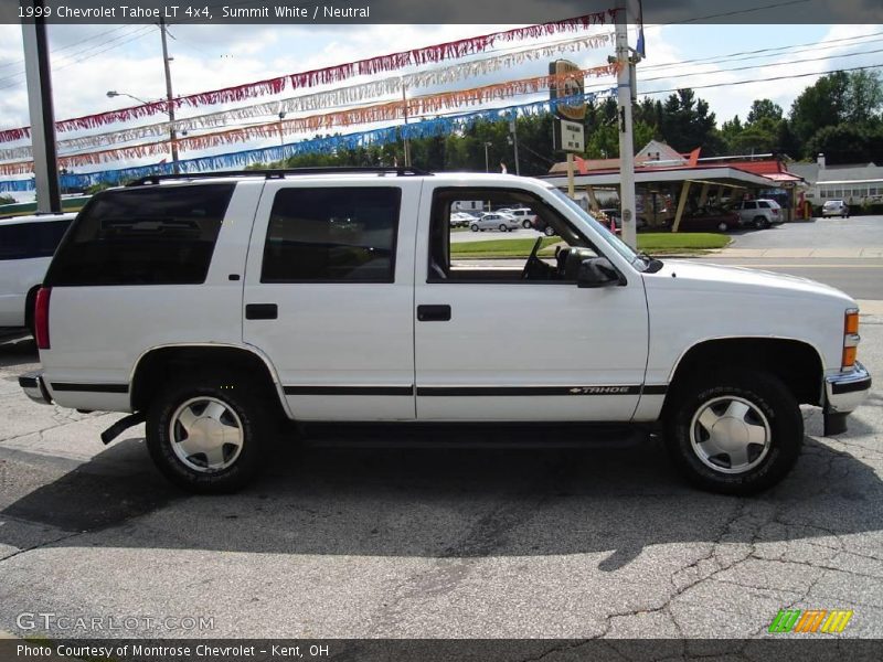 Summit White / Neutral 1999 Chevrolet Tahoe LT 4x4