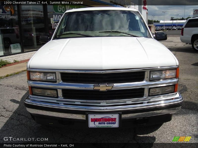 Summit White / Neutral 1999 Chevrolet Tahoe LT 4x4