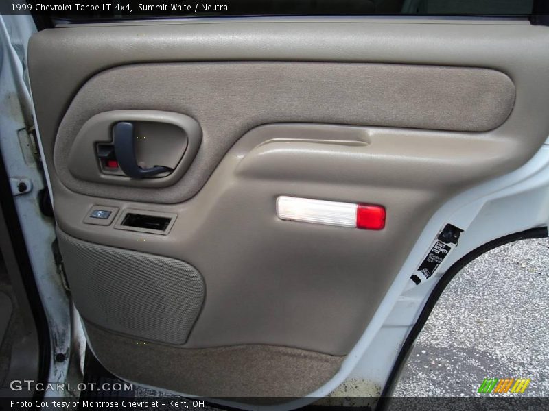 Summit White / Neutral 1999 Chevrolet Tahoe LT 4x4