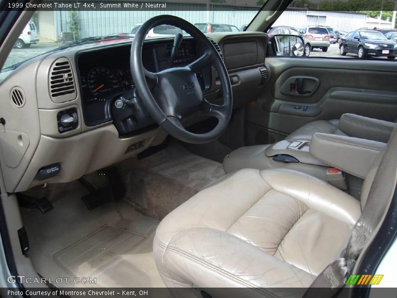 Summit White / Neutral 1999 Chevrolet Tahoe LT 4x4