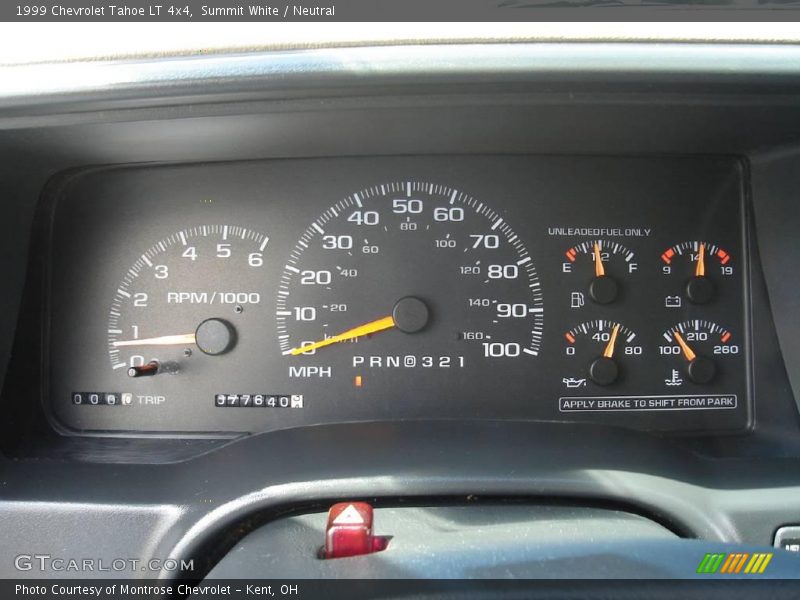 Summit White / Neutral 1999 Chevrolet Tahoe LT 4x4