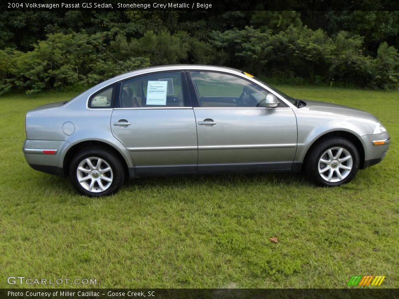 Stonehenge Grey Metallic / Beige 2004 Volkswagen Passat GLS Sedan