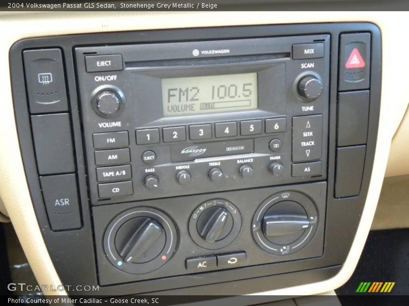 Stonehenge Grey Metallic / Beige 2004 Volkswagen Passat GLS Sedan