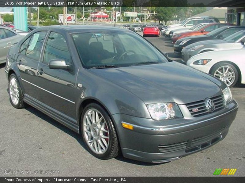 Platinum Grey Metallic / Black 2005 Volkswagen Jetta GLI Sedan