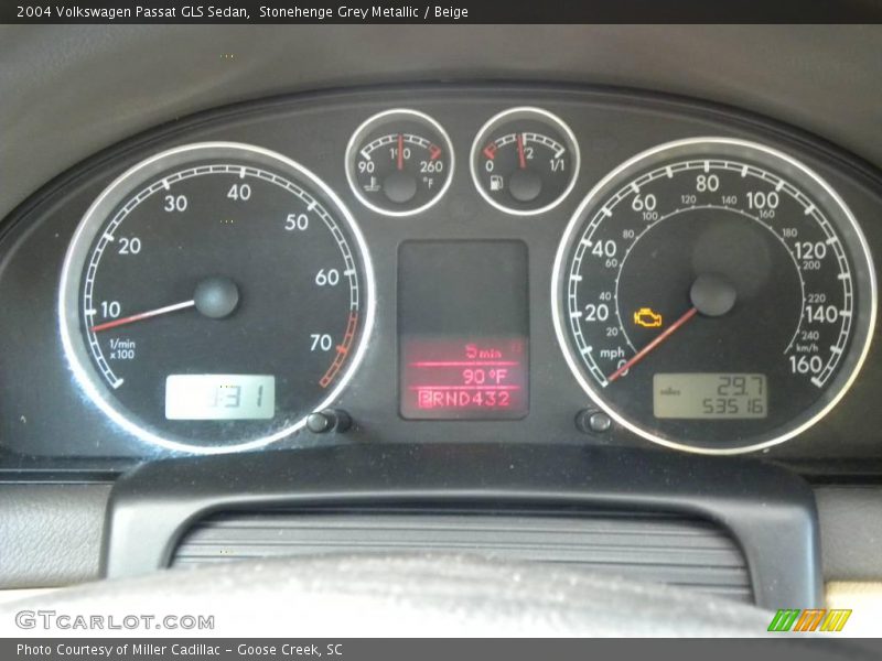 Stonehenge Grey Metallic / Beige 2004 Volkswagen Passat GLS Sedan