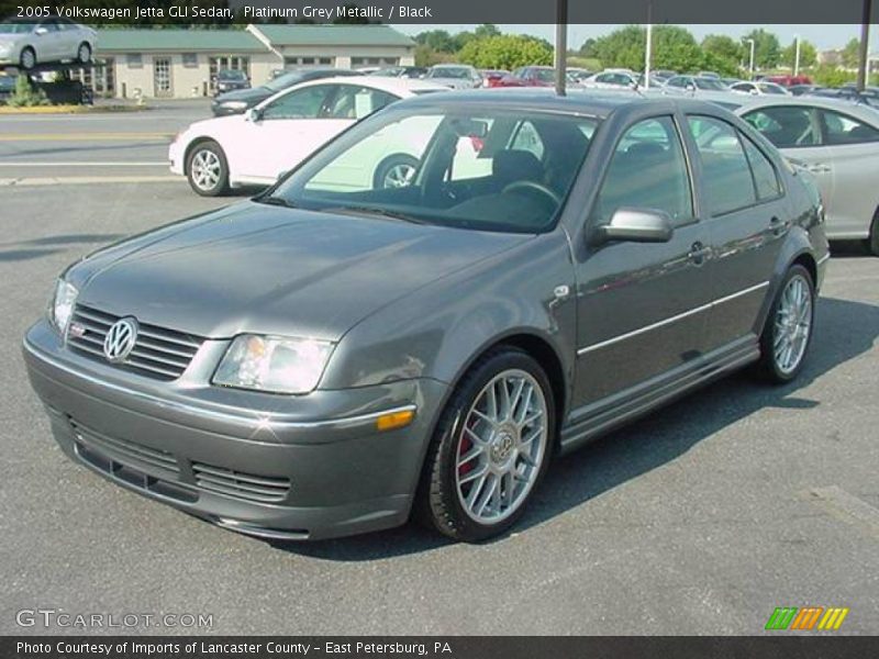 Platinum Grey Metallic / Black 2005 Volkswagen Jetta GLI Sedan