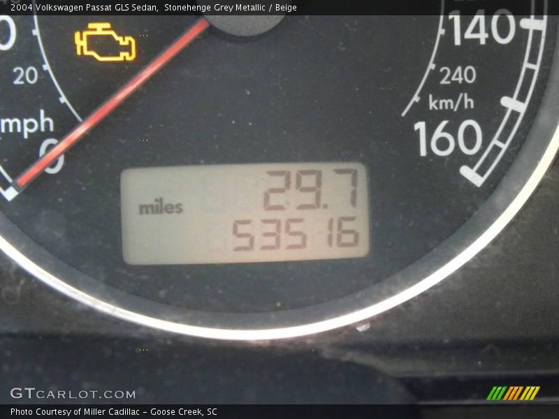 Stonehenge Grey Metallic / Beige 2004 Volkswagen Passat GLS Sedan