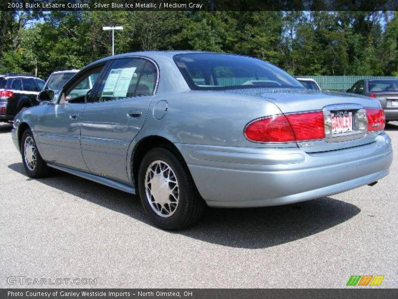 Silver Blue Ice Metallic / Medium Gray 2003 Buick LeSabre Custom