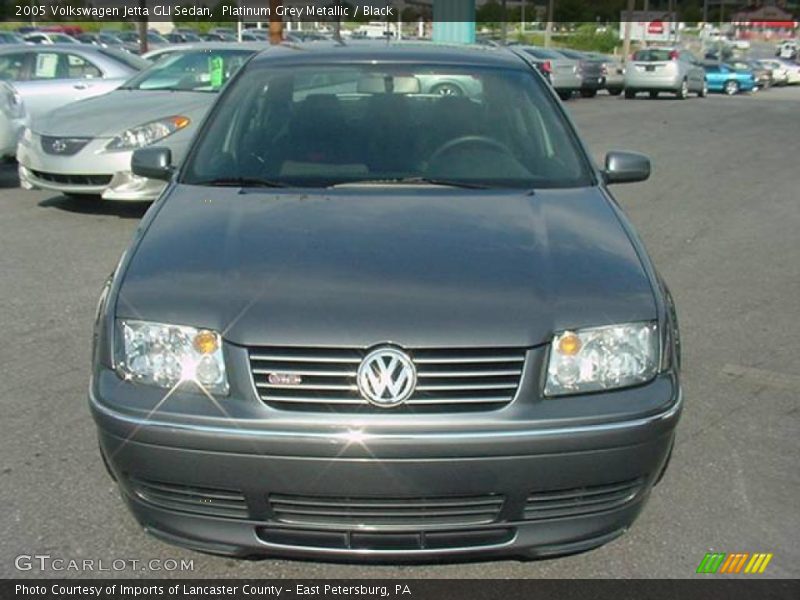 Platinum Grey Metallic / Black 2005 Volkswagen Jetta GLI Sedan