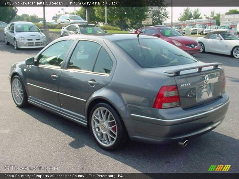 Platinum Grey Metallic / Black 2005 Volkswagen Jetta GLI Sedan