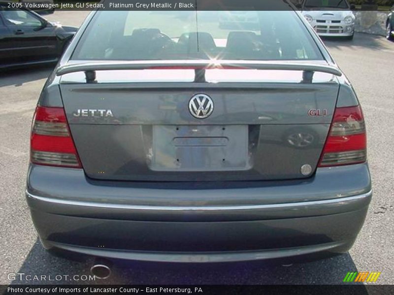 Platinum Grey Metallic / Black 2005 Volkswagen Jetta GLI Sedan