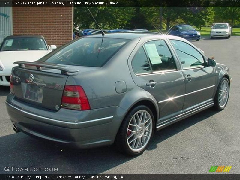 Platinum Grey Metallic / Black 2005 Volkswagen Jetta GLI Sedan