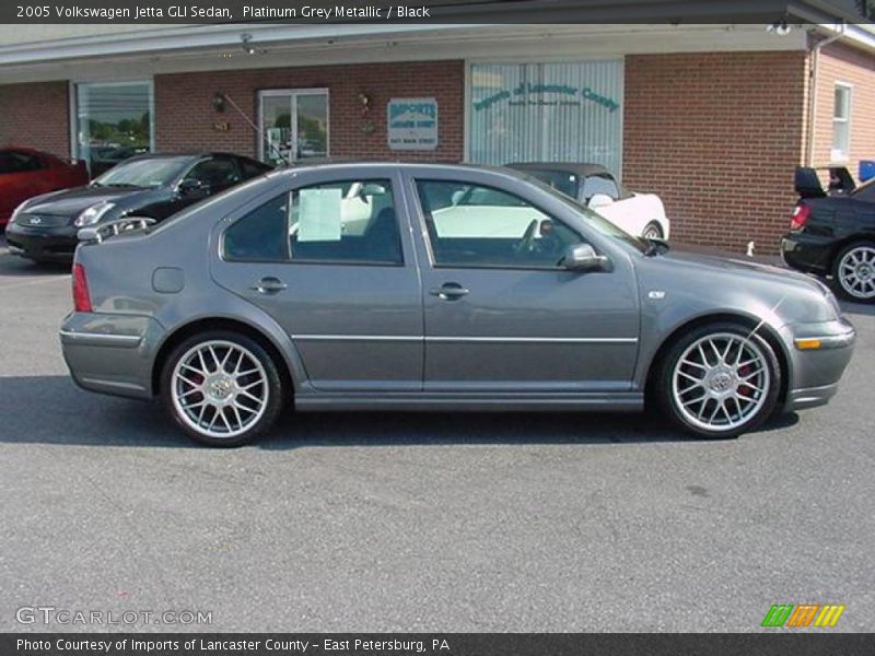 Platinum Grey Metallic / Black 2005 Volkswagen Jetta GLI Sedan