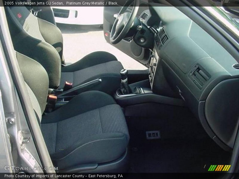 Platinum Grey Metallic / Black 2005 Volkswagen Jetta GLI Sedan